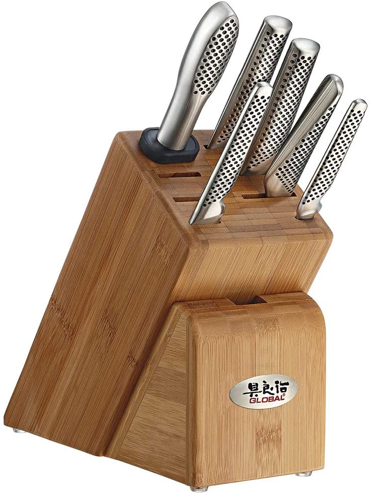 Global 6 Piece Knife Block Set