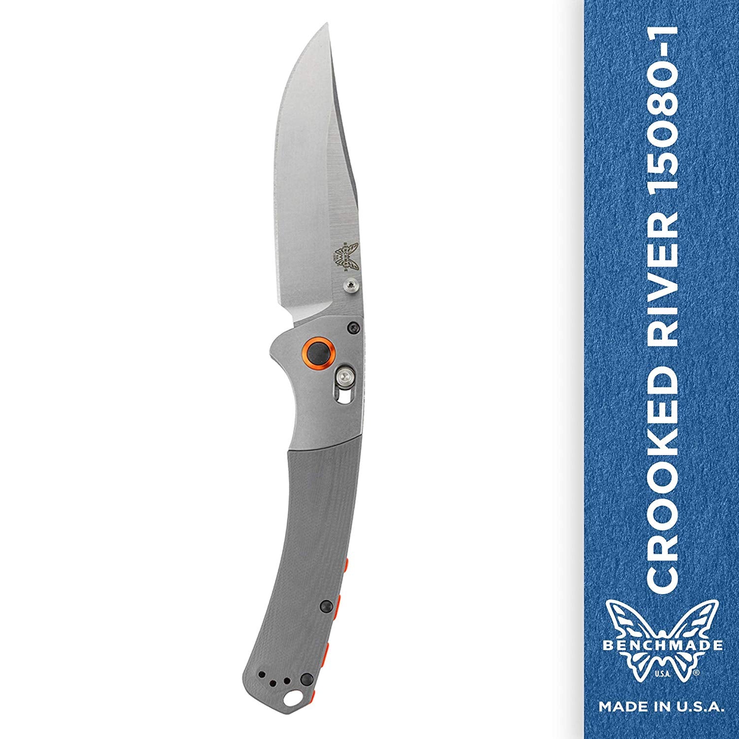 Benchmade Crooked River 15080-1, Clip-Point