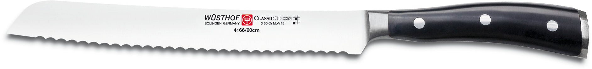 Wusthof Classic Ikon 8" Serrated Bread Knife