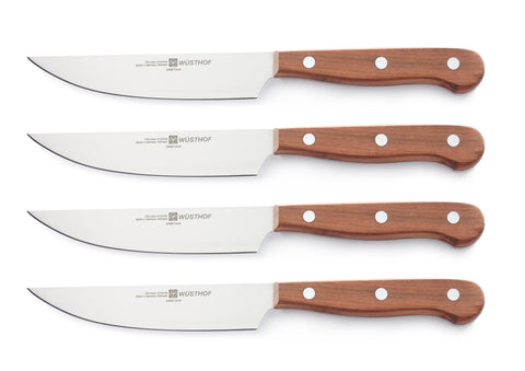 Wusthof Plum Wood Four Piece Steak Knife Set