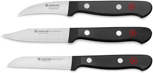 Wusthof Gourmet Three Piece Paring Knife Set