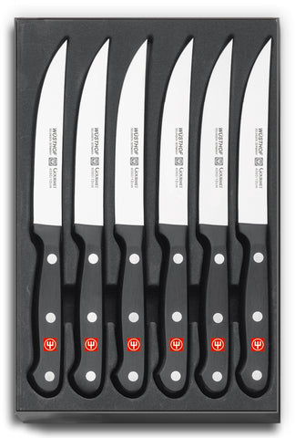 Wusthof Gourmet Six Piece Steak Knife Set