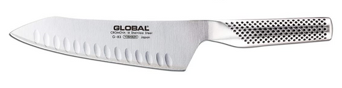 Global 7-inch Hollow Edge Asian Chef's Knife