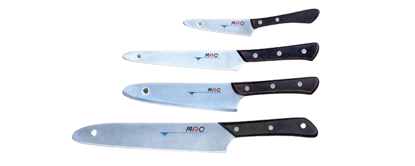 Mac Knife GSP-41 Original Series 4-Piece Starter Set, Silver