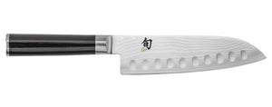 Shun DM0718, Classic 7" Hollow Ground Santoku Knife