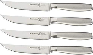 Messermeister L9684-5/4S, Avanta Fine Edge Steak Knives Set, 4 Piece, Stainless Steel